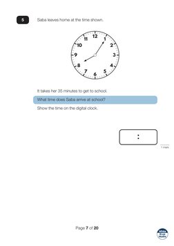 Year 5 Maths Reasoning Test Guide | PDF | Area | Euclidean Geometry
