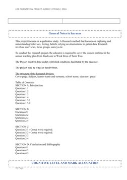 Grade 12 Life Orientation Term 2 Project | PDF | Cyberbullying ...