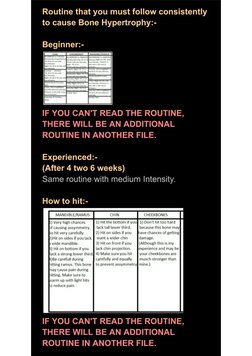 Full Face Bonesmashing Guide | PDF