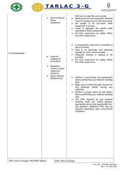 Excavation Job Hazard Analysis Guide | PDF | Personal Protective ...
