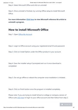 Simple Steps To Fix Microsoft Office Error Code 0-2054 - Live Support ...