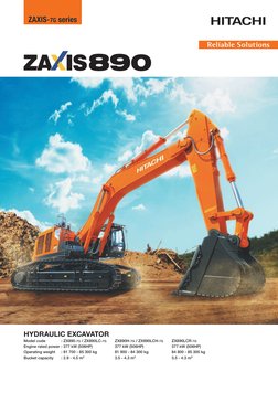 Brosur ZX890-7G | PDF | Pump | Mechanical Engineering