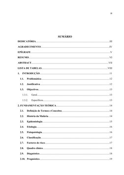 IX
SUMÁRIO
DEDICATÓRIA.......................................................................................................