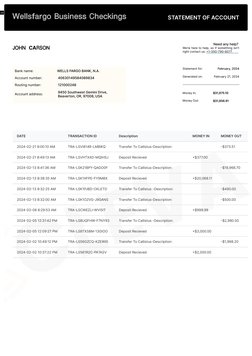 wells fargo dsip list 2024 February Statement | PDF | Deposit Account ahk Color:Light Pink / Gold - Vinyl HCPCS Code J2350: Injection,