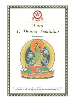 Sob a Autoridade Espiritual de Kyabje  Kalu Rinpotche 
 
T ara 
O   Divino   Feminino 
 
Bokar Rinpotche