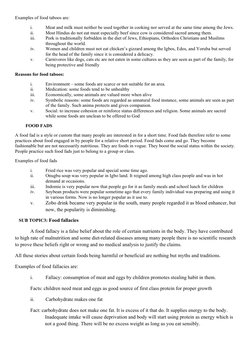 SS3 Food and Nutrition First Term Plan | PDF | Drink | Fat