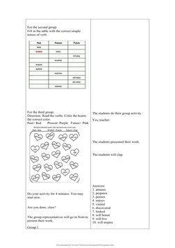Detailed Lesson Plan: Verb Tenses Grade 6 | PDF | Grammatical Tense | Verb