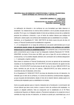 SEGUNDA SALA DE DERECHO CONSTITUCIONAL Y SOCIAL TRANSITORIA 
CORTE SUPREMA DE JUSTICIA DE LA REPÚBLICA 
 
CASACIÓN LABORAL N.