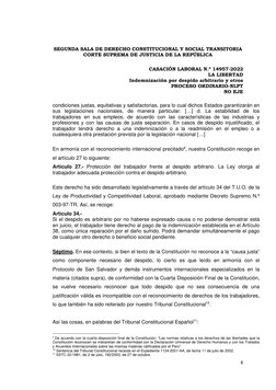 SEGUNDA SALA DE DERECHO CONSTITUCIONAL Y SOCIAL TRANSITORIA 
CORTE SUPREMA DE JUSTICIA DE LA REPÚBLICA 
 
CASACIÓN LABORAL N.