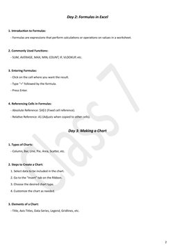 Advanced Features of MS Excel for Class 7 | PDF | Microsoft Excel ...
