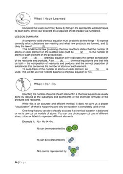 Science 10 Q4 Module 6 | PDF | Chemistry | Equations