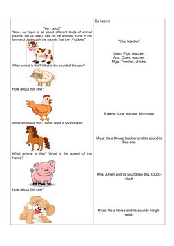 ADHD-Friendly Animal Sounds Lesson Plan | PDF | Old Mac Donald Had A ...