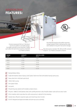 ULC 2152 Self Bunded Tank Overview | PDF | Trailer (Vehicle) | Tanks