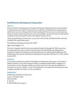 Small Business Development Corporation
About us
We are a Western Australian government agency that has been delivering releva