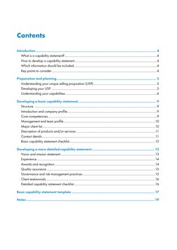 Contents
Introduction........................................................................................................