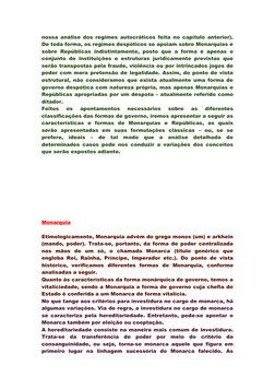 nossa análise dos regimes autocráticos feita no capítulo anterior).
De toda forma, os regimes despóticos se apoiam sobre Mona
