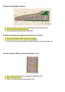 K53 Learner's Licence Test Questions | PDF | Traffic | Transport