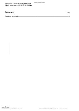 EN IEC 60079-0:2018/A11:2024(EN)
Contents	
Page
European foreword............................................................
