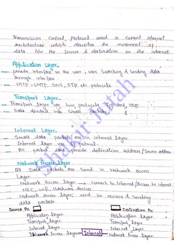 Computer Networks Handwritten Notes | PDF