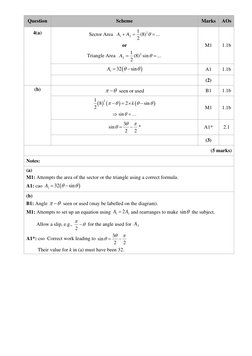 0s5 9MA0-02 Pure 2 - Mock Set 5 Mark Scheme PDF | PDF | Quadratic ...