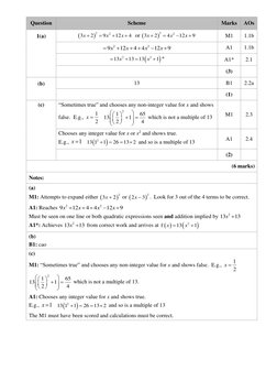0s5 9MA0-02 Pure 2 - Mock Set 5 Mark Scheme PDF | PDF | Quadratic ...