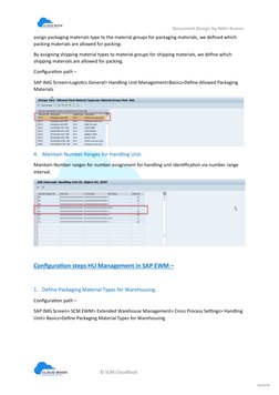 EWM Inbound Process Configuration Guide | PDF | Warehouse | Packaging ...