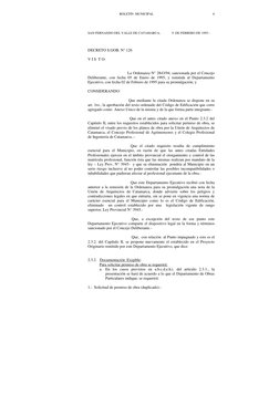 BOLETÍN  MUNICIPAL 
6 
 
 
SAN FERNANDO DEL VALLE DE CATAMARCA,              9  DE FEBRERO DE 1995.- 
 
 
 
DECRETO S.GOB. N°