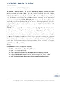 INVESTIGACIÓN COMERCIAL   -  FP Distancia 
Fecha: 12/01/2023 
Nombre del alumno: BEATRIZ IBAÑEZ CALATRAVA 
 
IES PUERTA DE Cu