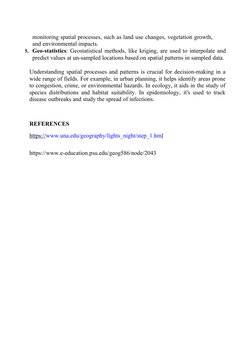 Understanding Spatial Patterns and Processes | PDF | Spatial Analysis ...