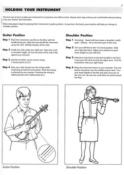 Viola Lesson 1 EE Viola Vol 1 | PDF