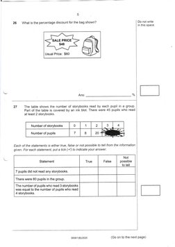 PSLE Maths 2020 Paper 1 Booklet B | PDF | Rectangle | Area