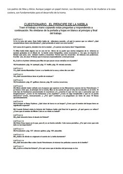 Los padres de Max y Alicia: Aunque juegan un papel menor, sus decisiones, como la de mudarse a la casa
costera, son fundament
