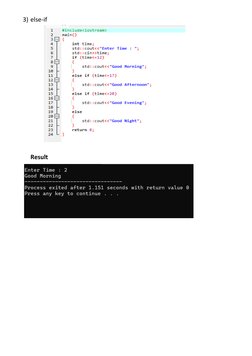 3) else-if 
 
 
 
 
 
 
 
 
 
 
 
 
 
Result 
 
