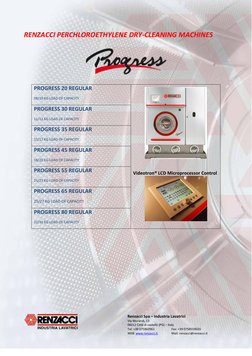 Computer Controller For Renzacci Dryer Machine Renzacci Dry Cleaning Machine Overview | PDF | Filtration | Secondary ...