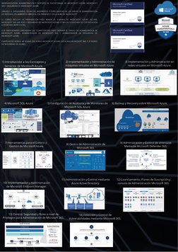 8) Centro de Administración de
Microsoft 365.
IMPLEMENTACIÓN, ADMINISTRACIÓN Y SOPORTE DE PLATAFORMAS DE MICROSOFT AZURE, MIC