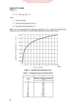 Fire 10177 Fire Resistance Testing Standards SANS 10177-2 | PDF | Thermocouple ...