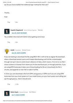 Downloading Files via REST API in EPM | PDF | Computer File | Cloud ...