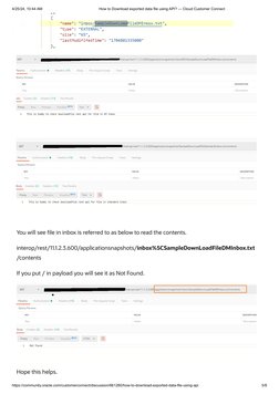 Downloading Files via REST API in EPM | PDF | Computer File | Cloud ...