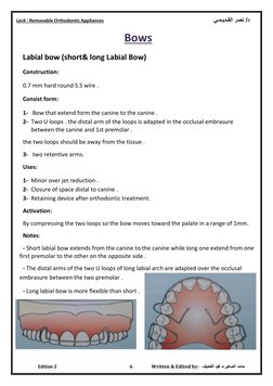 Overview of Orthodontic Springs | PDF | Orthodontics | Dental Anatomy