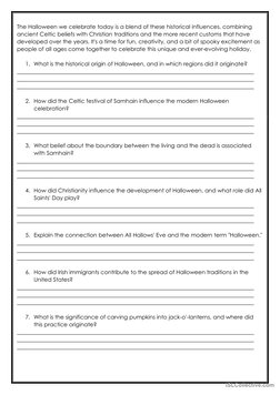 History and Evolution of Halloween | PDF | Halloween | Trick Or Treating