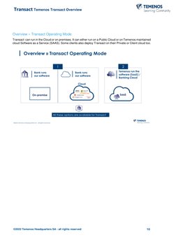 DAY 1 Temenos Transact Overview - Technical 4 | PDF | Databases | Banks