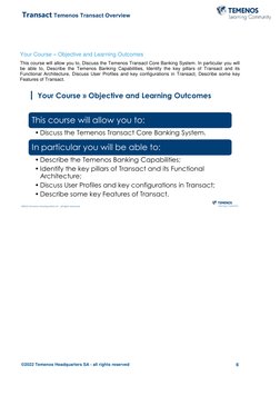 DAY 1 Temenos Transact Overview - Technical 4 | PDF | Databases | Banks