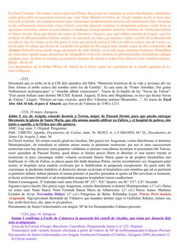 In Christi Nomine. Sit notum cunctis quod nos Petrus, Dei gratia rex Aragonie et comes Barchinone, attendentes
multa grata ut