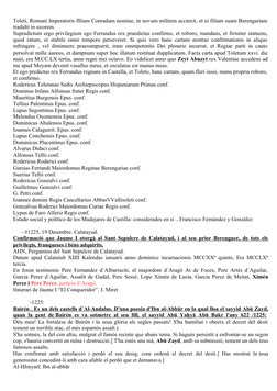 Toleti, Romani Imperatoris fllium Conradum nomine, in novum militem accinxit, et ei filiam suam Berengariam
tradidit in uxore