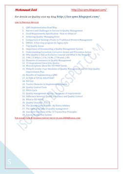Mohammad Zaid  (mailto:er.zaid.2004@gmail.com)                                            http://iso-qms.blogspot.com/  (http