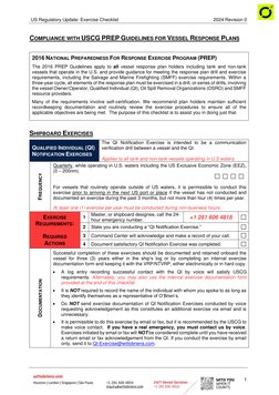 QI Notification Drill Compliance Guide | PDF | Marine Salvage | Oil Spill