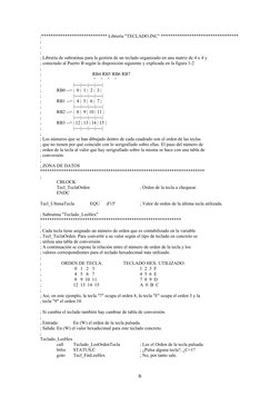 ;**************************** Librería "TECLADO.INC" ********************************* 
; 
; 
; 
; Librería de subrutinas par