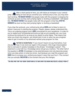 n at h an ae l  m ort on
jump training program
9
3
  
After a short period of time, you will notice an increase in your verti