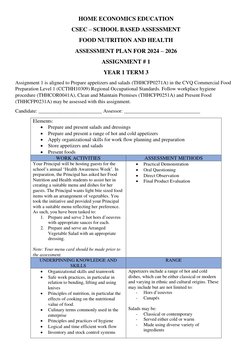 Foods Sba Introduction Examples CSEC SBA 1 (Food Nutrition and Health) 2024-2026 | PDF | Hors D'oeuvre ...