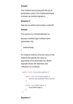 Class 10 ICSE Java Method Solutions | PDF | Parameter (Computer ...